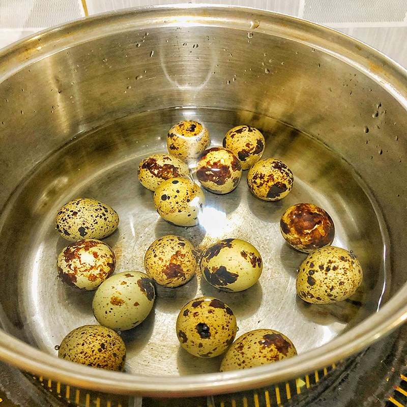 Step 1 Prepare Ingredients for Quail Egg Tofu in Tomato Sauce