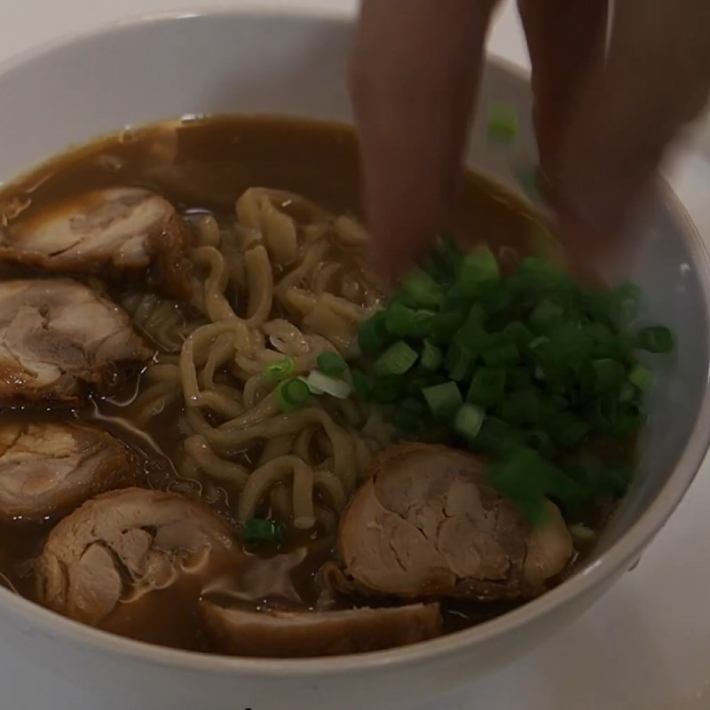Step 9 Completion Tori Paitan Ramen