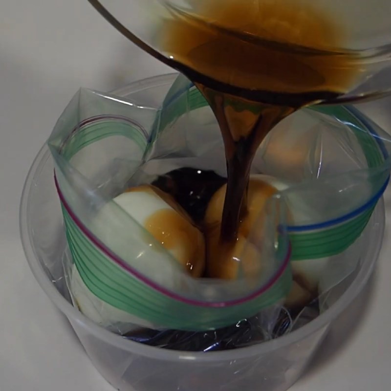 Step 3 Marinated Eggs in Soy Sauce Tori Paitan Ramen