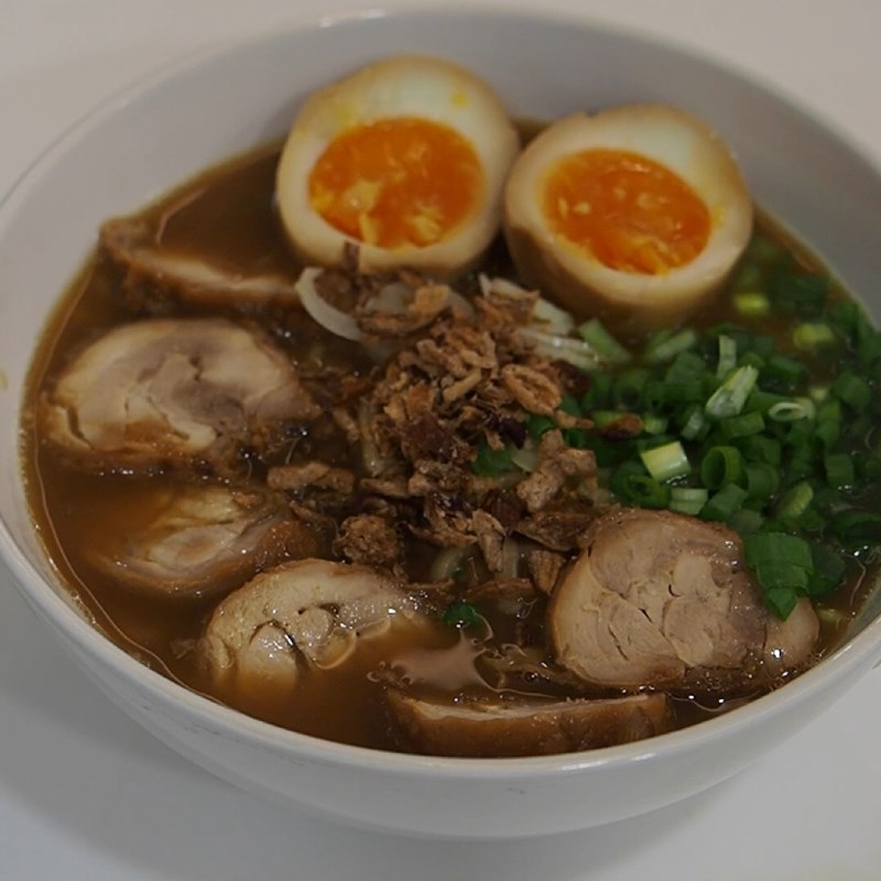 Step 9 Completion Tori Paitan Ramen