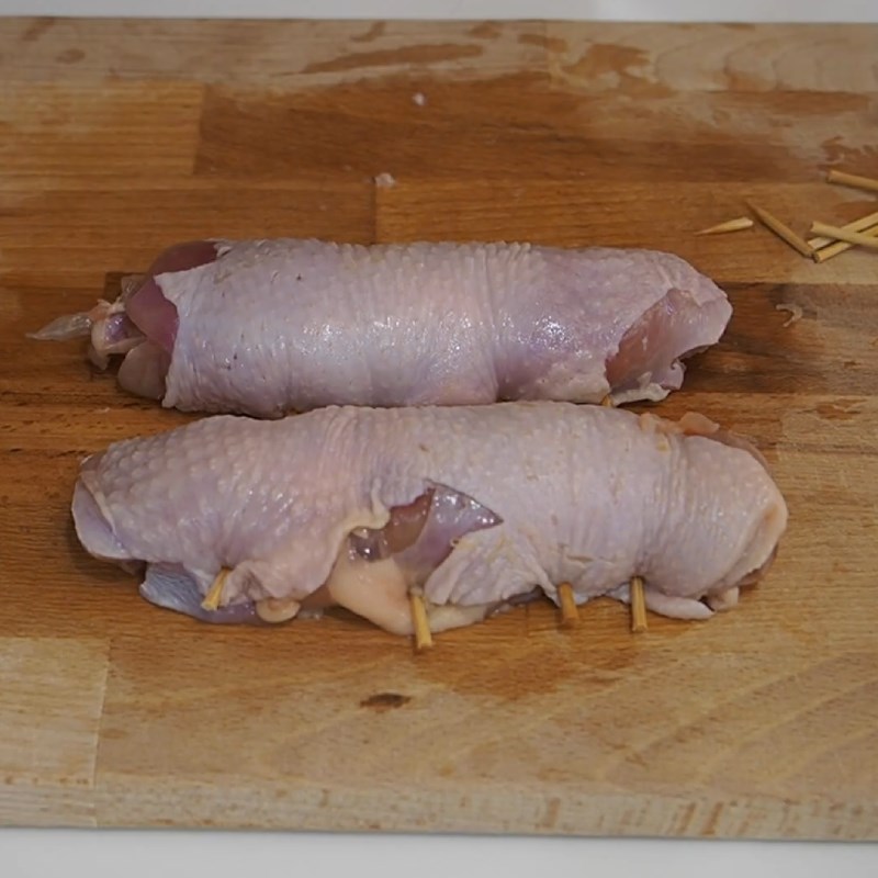 Step 2 Preparing chicken Tori Paitan Ramen