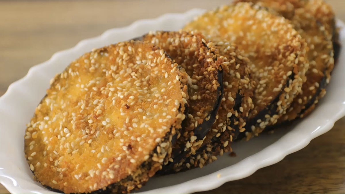 Crispy Eggplant with Sesame