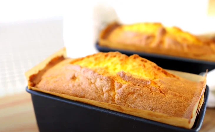 Step 5 Baking the Pumpkin sponge cake