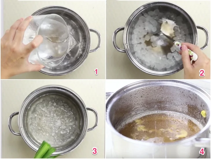 Step 1 Make the syrup for Sweet Tofu with Blender