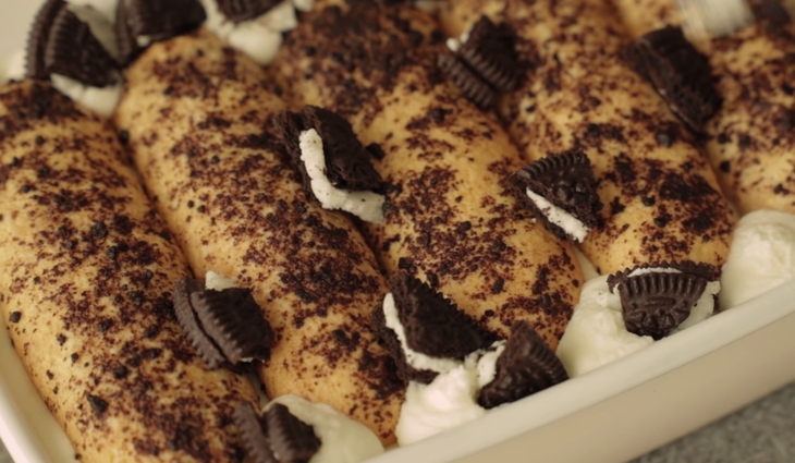 Step 7 Finish Tiramisu oreo cake