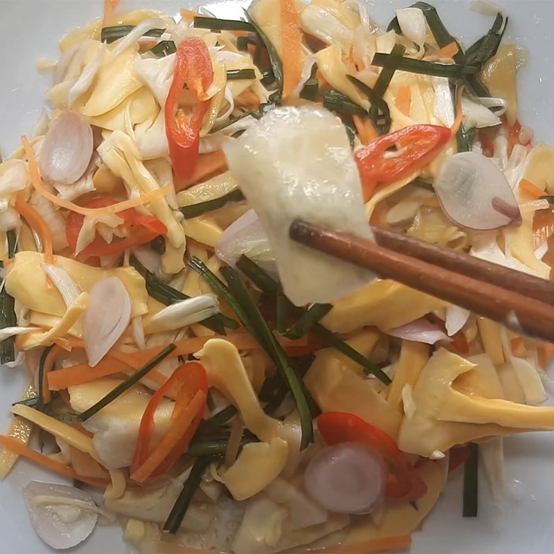 Step 5 Final Product Pickled Young Jackfruit