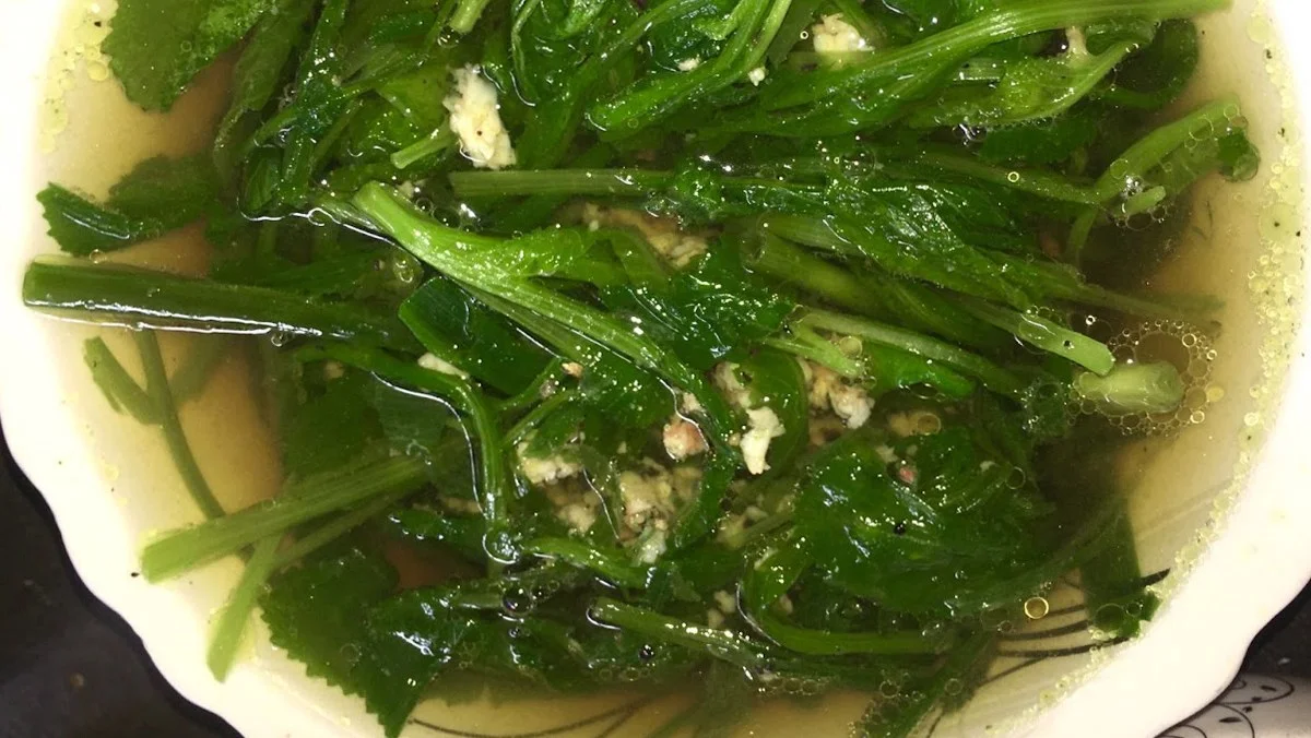 2 Ways to Cook Fresh Mustard Greens Soup with Shrimp, Perfect for Lunch 2 Fresh shrimp green mustard soup