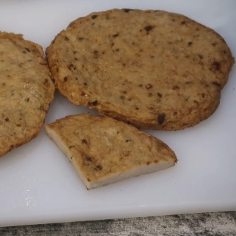 Step 5 Final product Nha Trang fish cake