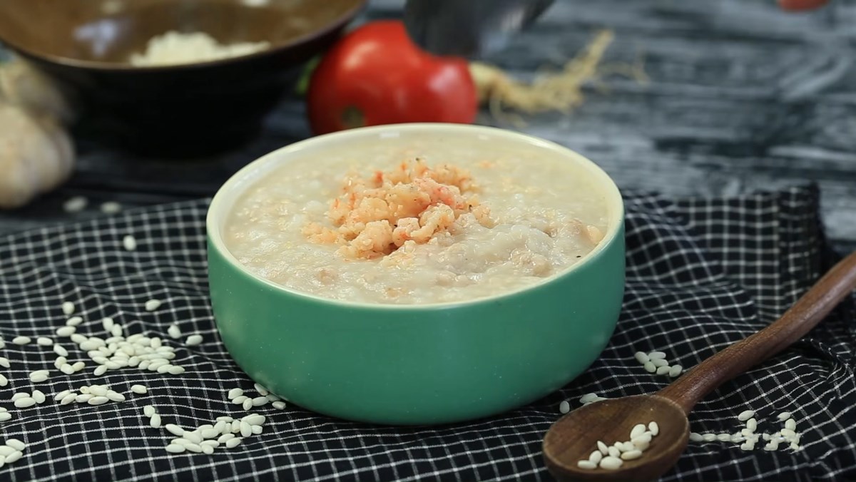 2 Simple, Delicious, and Nutritious Ways to Cook Shrimp, Pumpkin, and Minced Meat Porridge 11 Minced Meat Shrimp Porridge