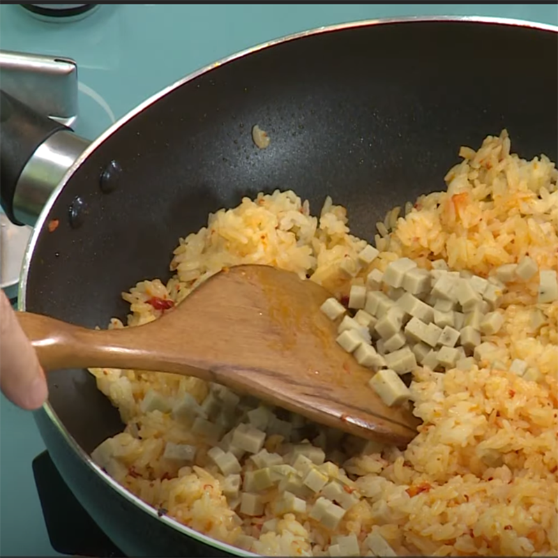 Step 3 Fried Rice Vegetarian Yangzhou Fried Rice