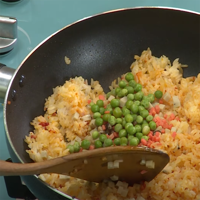 Step 3 Fried Rice Vegetarian Yangzhou Fried Rice