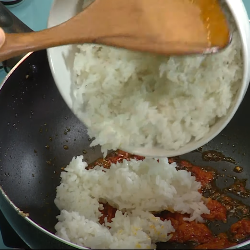 Step 3 Fried Rice Vegetarian Yangzhou Fried Rice