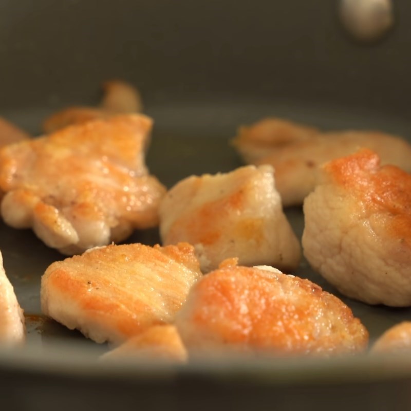 Step 3 Fry Chicken Garlic Butter Sauce