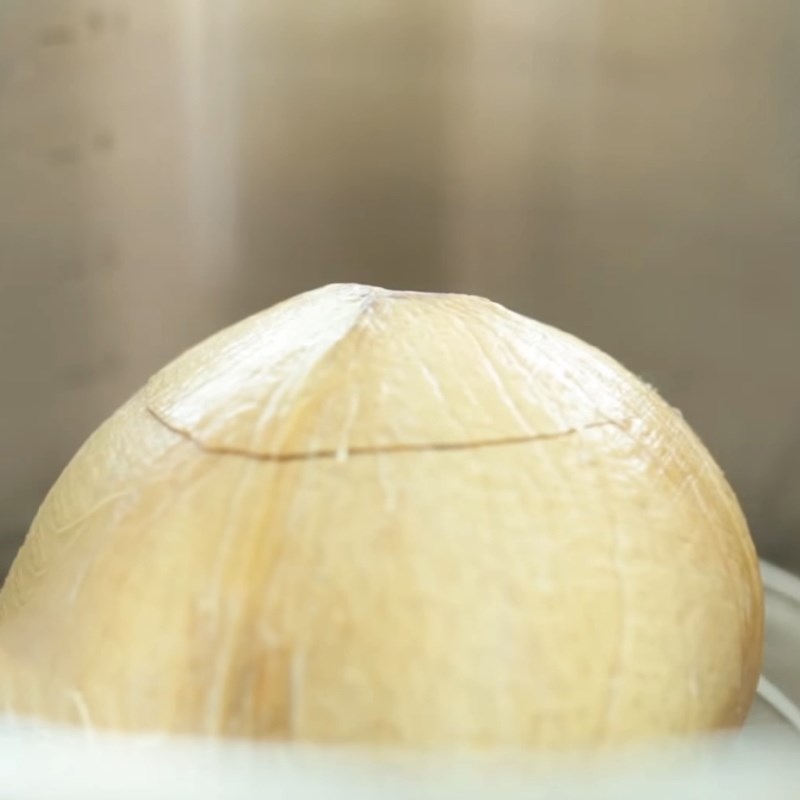 Step 2 Steamed Bird's Nest with Coconut Water