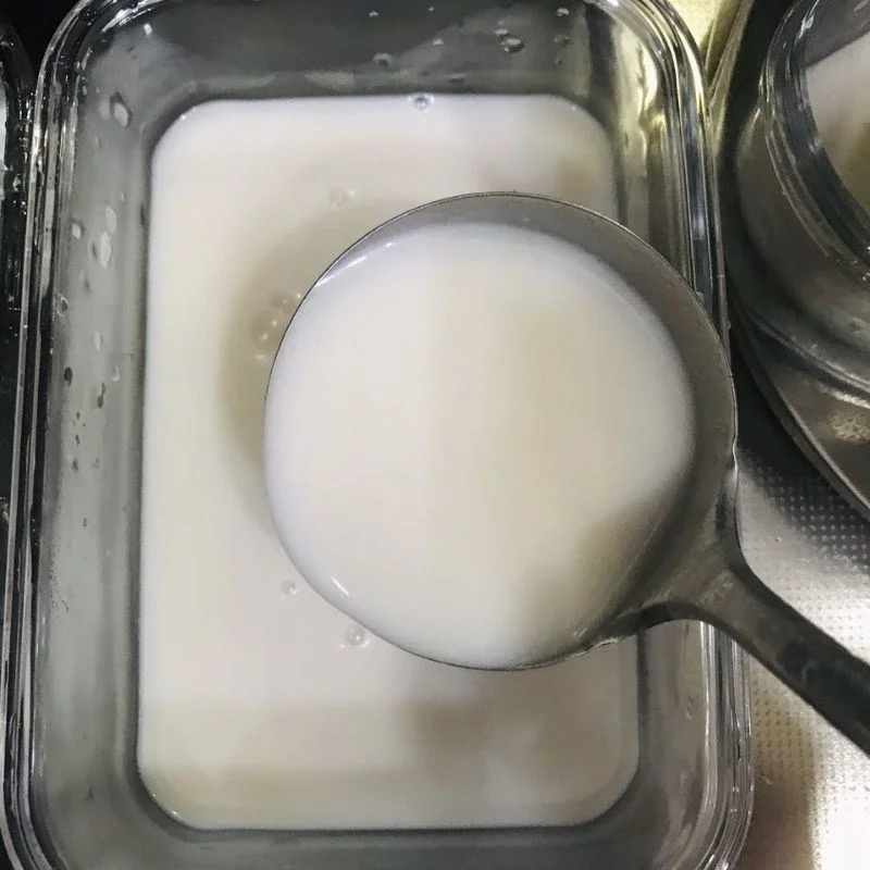 Step 3 Pouring jelly Jelly landscape (recipe shared by users)