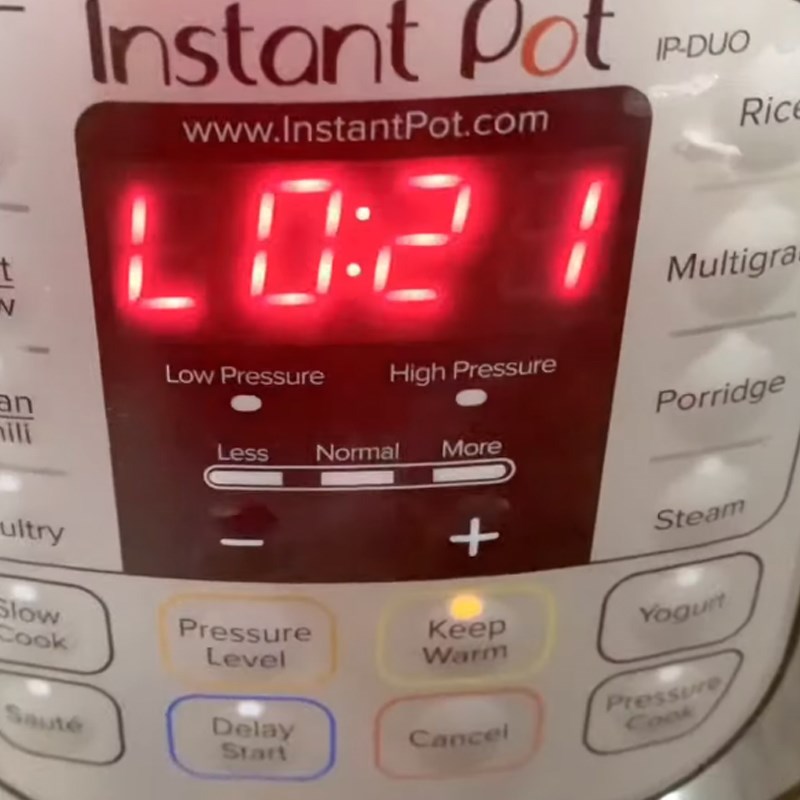 Step 2 Sticky Rice with Pressure Cooker