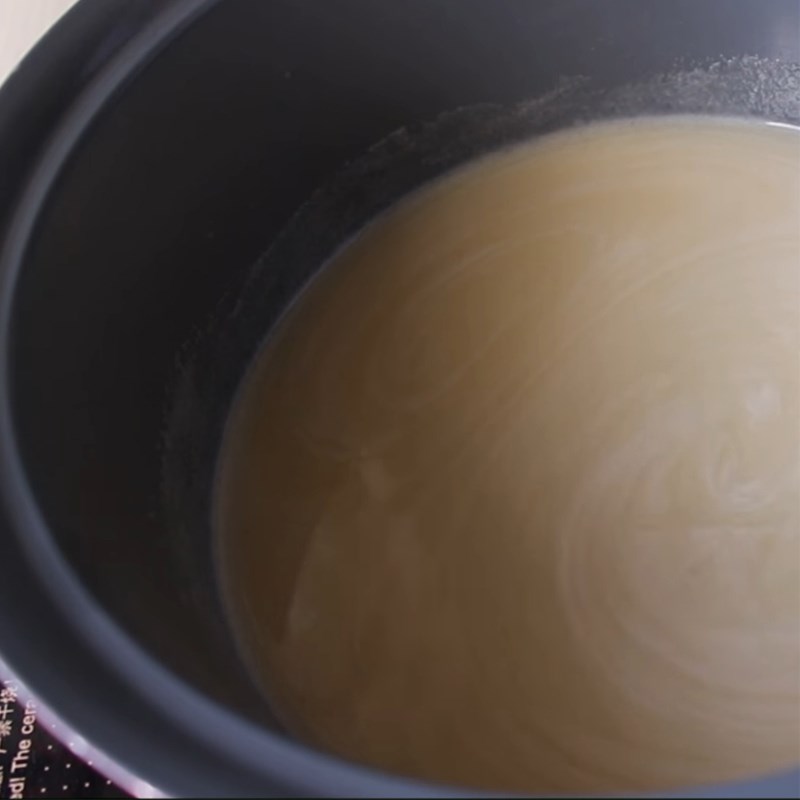 Step 1 Boil the sugar milk mixture Malaysia cake - Malaysian cake
