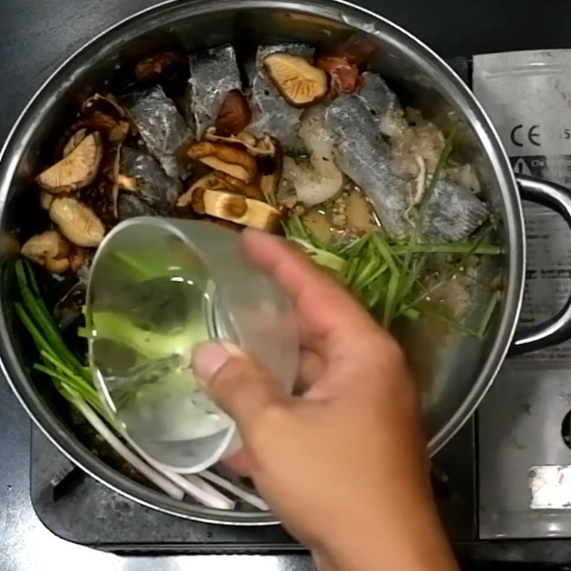 Step 4 Steamed fish