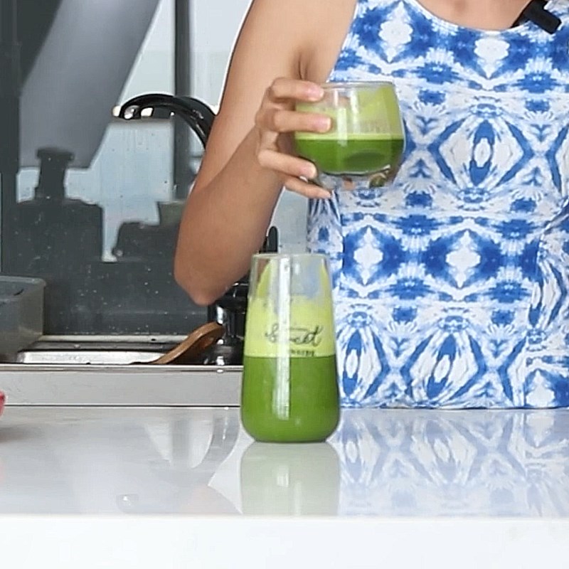 Step 3 Completion Pennywort guava orange juice
