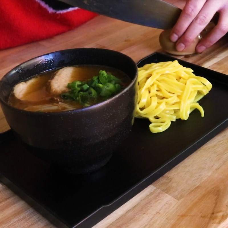 Step 6 Completion Tsukemen ramen