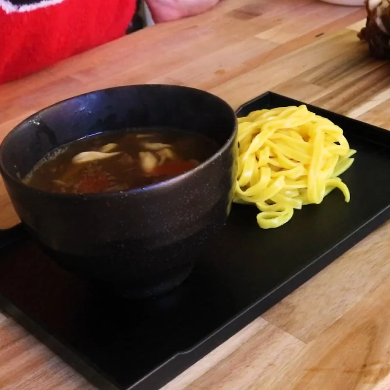Step 6 Completion Tsukemen ramen