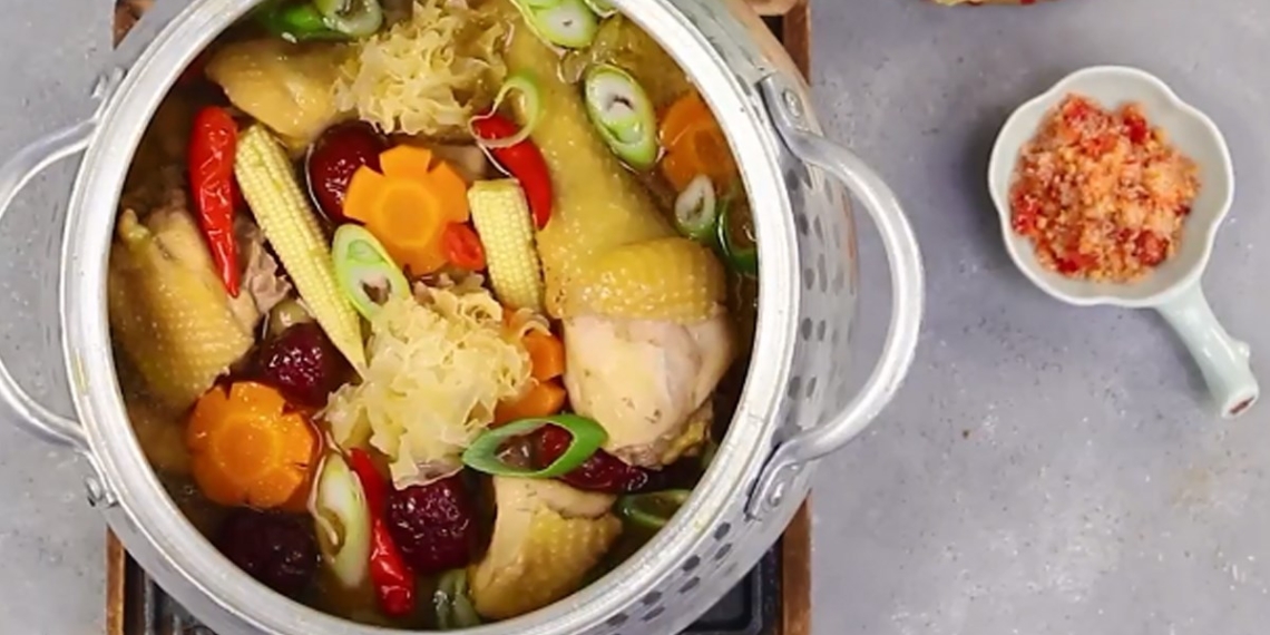 how to cook hot pot with chicken delicious appealing recipe 09561