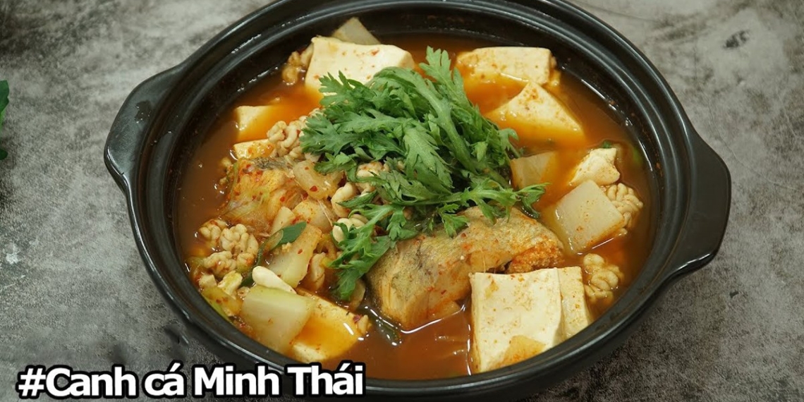how to cook minh thai fish soup with vegetables delicious 09540