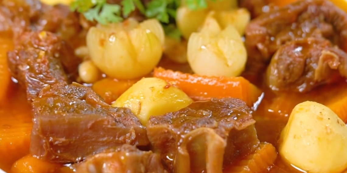 how to cook soup with fatty beef for the whole family 15242