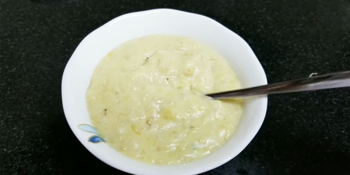 how to cook yen mach porridge with sweet potato for babies 13885