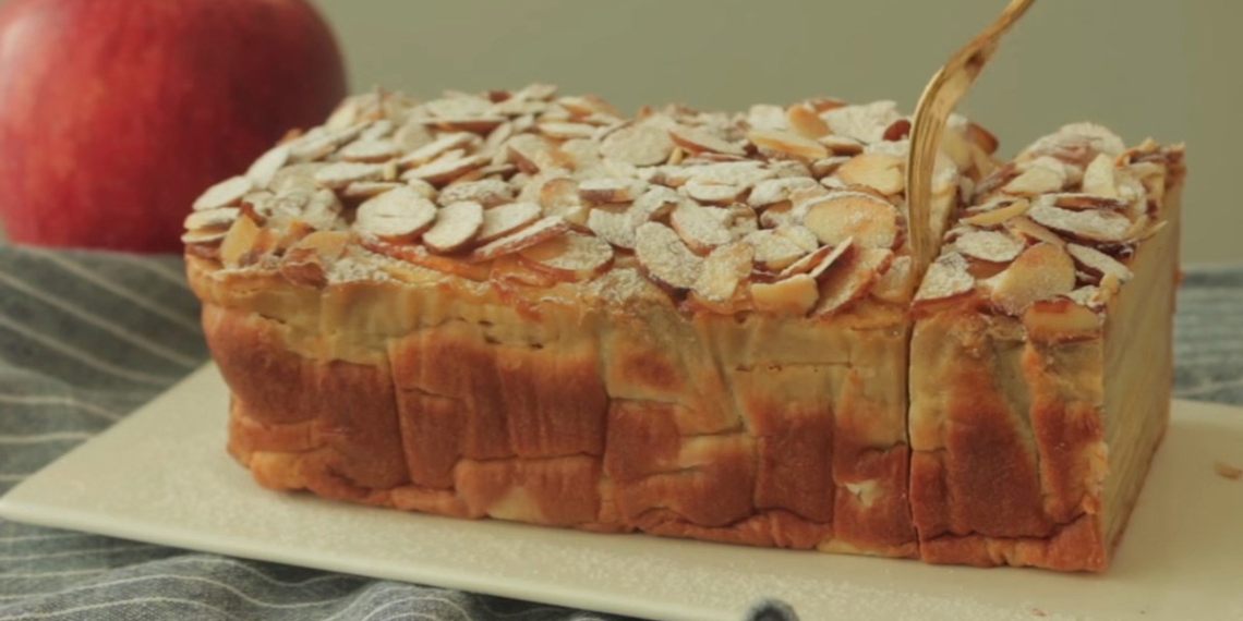 how to make apple pie with unique and delicious shape 03828