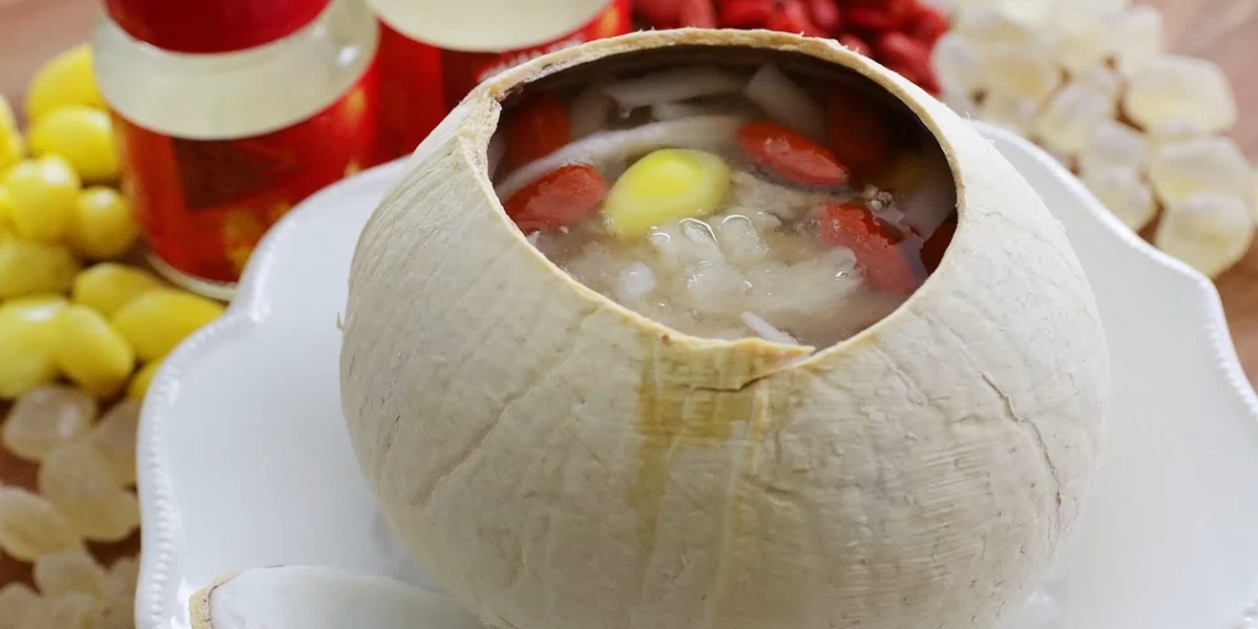 how to make birds nest soup with coconut water for the whole family 14118