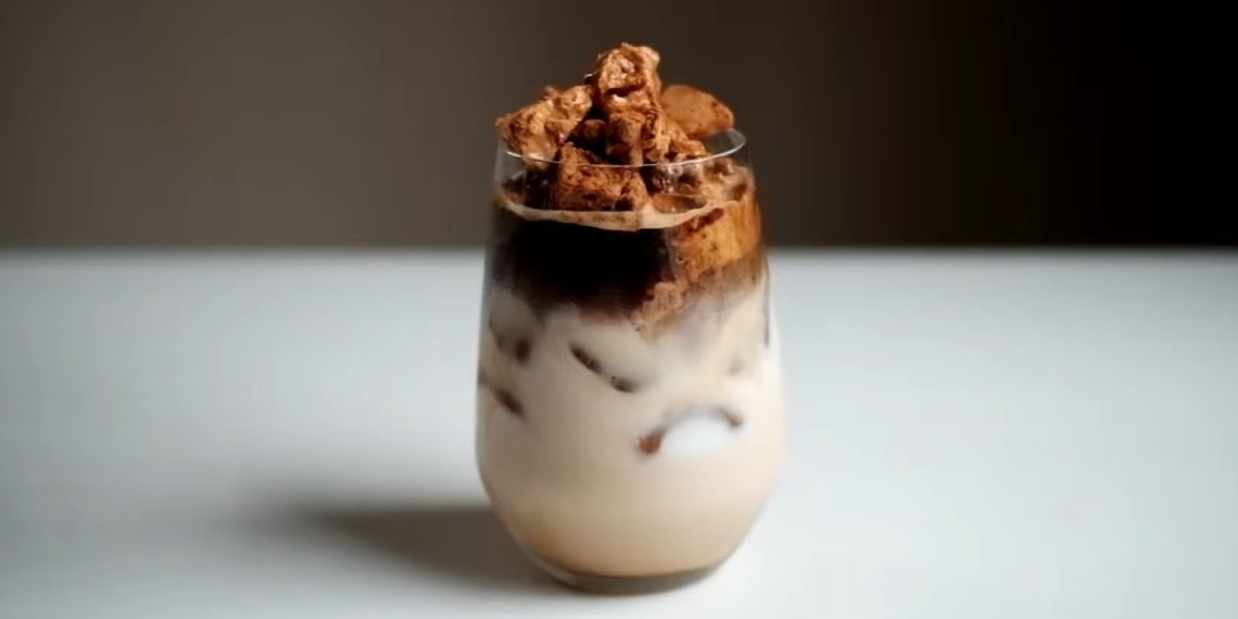 how to make dalgona latte coffee sugar sweet sticky 11991