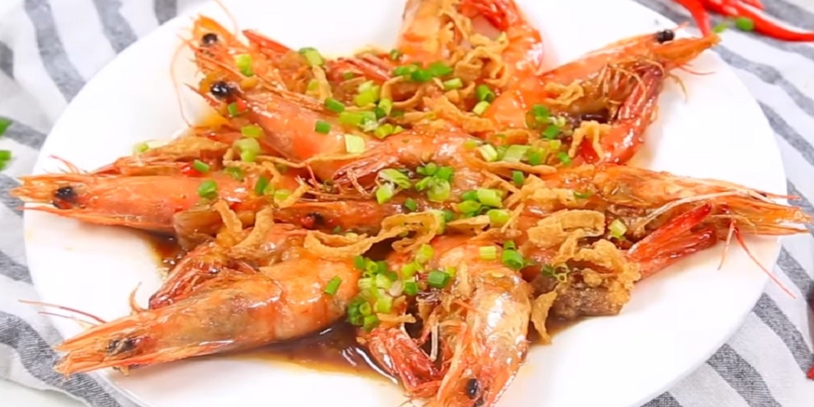 how to make thai style sweet and sour shrimp delicious and addictive 07871