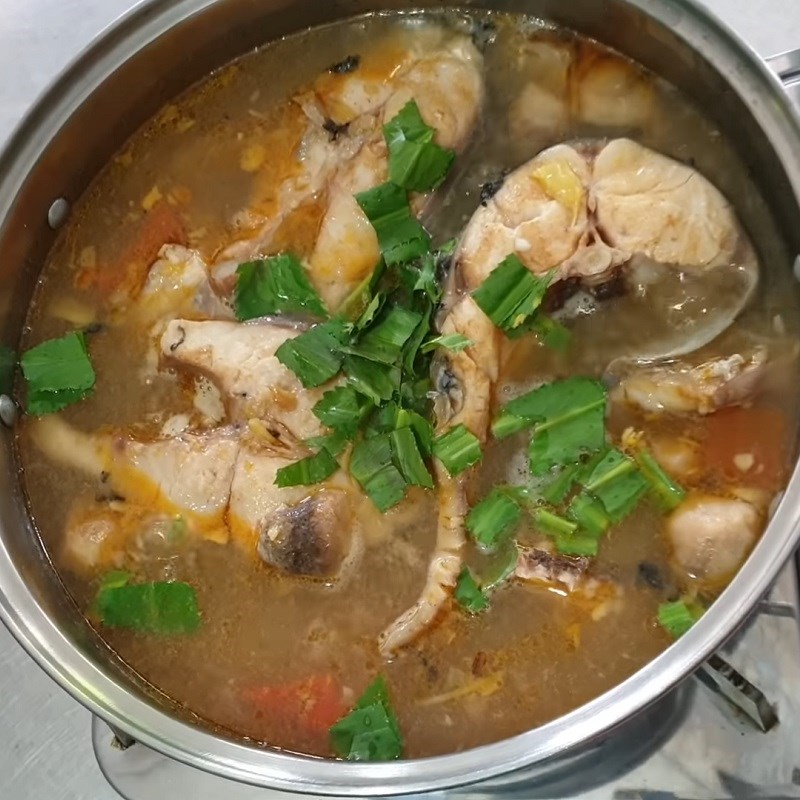 Step 4 Final product Fish hot pot