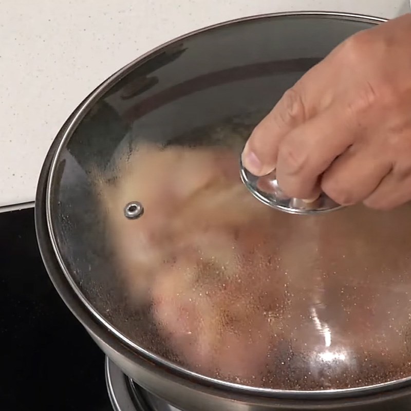 Step 4 Braised Fish with Fermented Soybean Paste