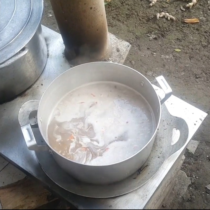 Step 3 Stewing coconut heart Stewed coconut heart