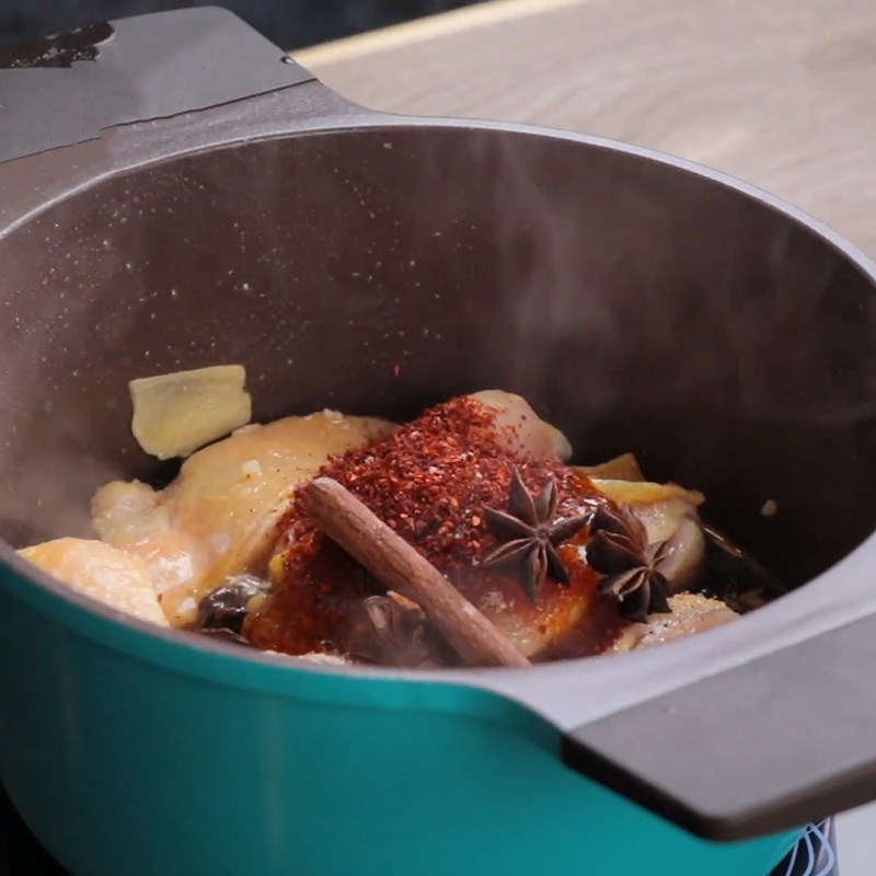 Step 3 Chicken Stew with Potatoes