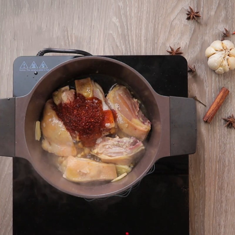 Step 3 Chicken Stew with Potatoes