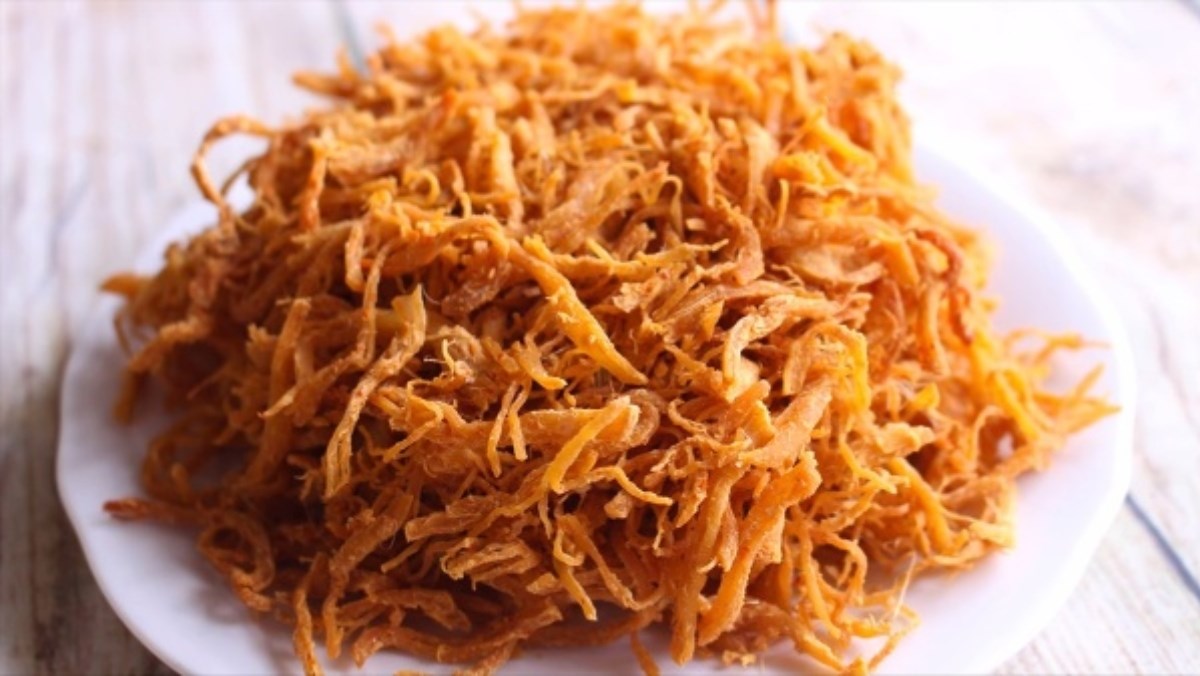 2 ways to make delicious spicy shredded dried chicken with a strong and appealing flavor 16 Spicy Shredded Dried Chicken by Oven