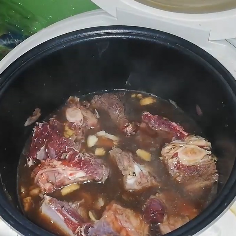 Step 4 Beef Rib Stew Soy Sauce