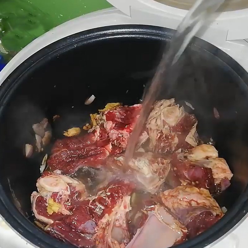 Step 4 Beef Rib Stew Soy Sauce