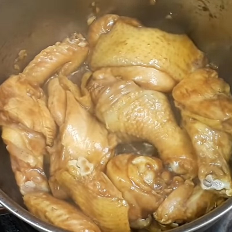 Step 4 Braised Chicken Braised Chicken with Radish