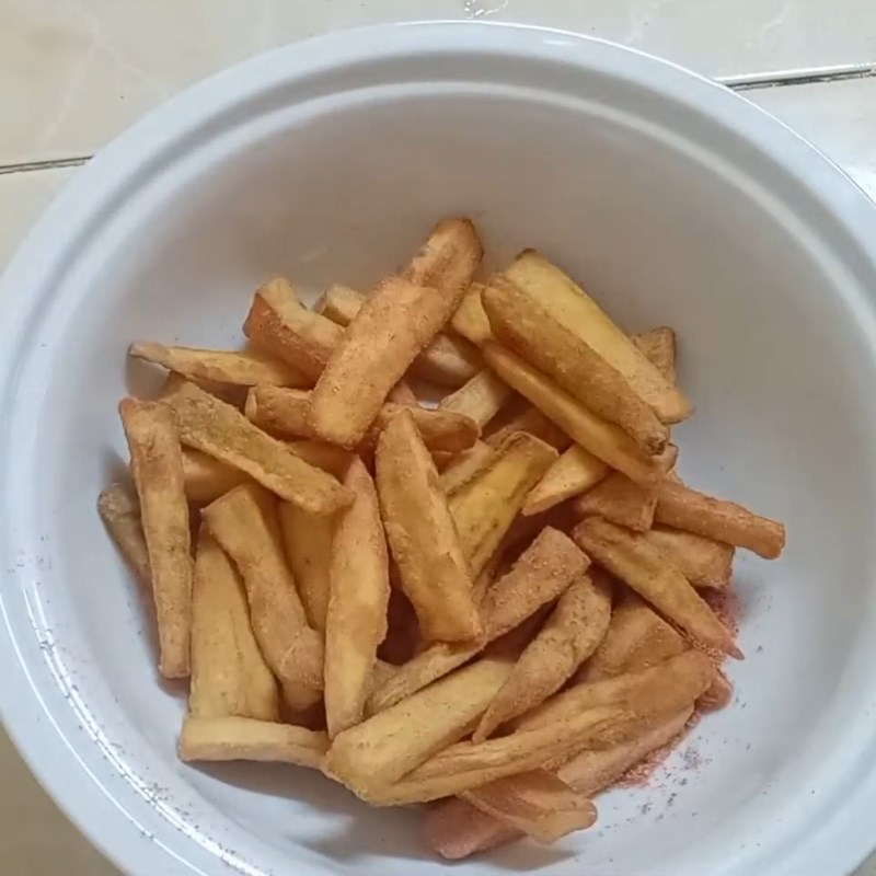 Step 3 Shake sweet potatoes Sweet potatoes with plums