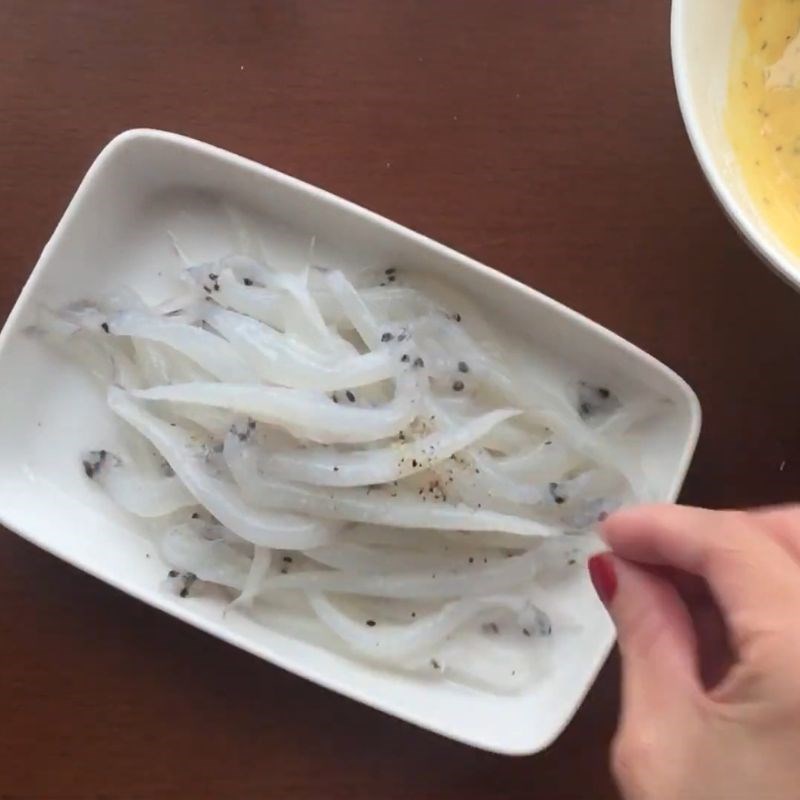 Step 1 Make wet batter for crispy fish