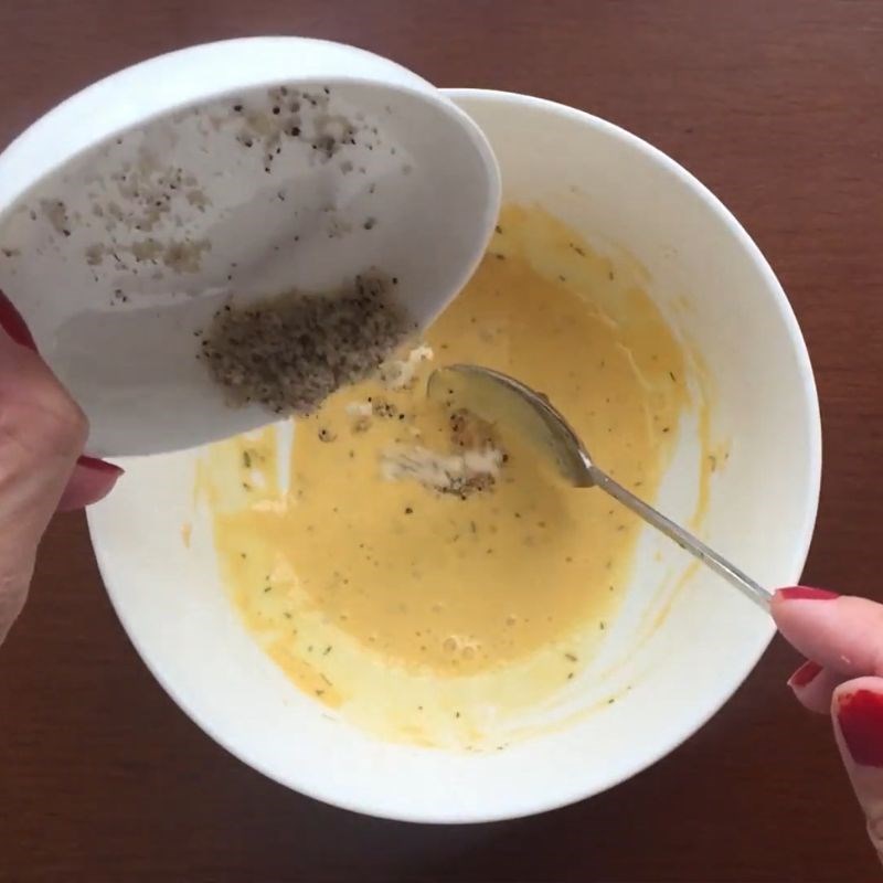 Step 1 Make the wet batter for crispy fish