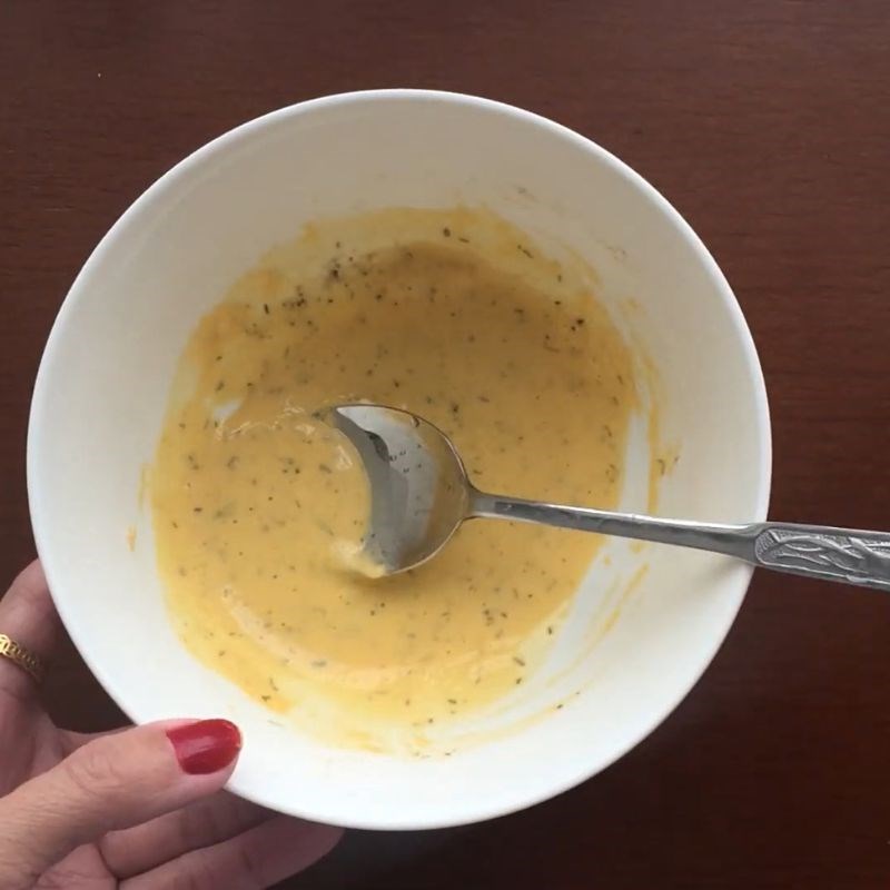 Step 1 Make the wet batter for crispy fish