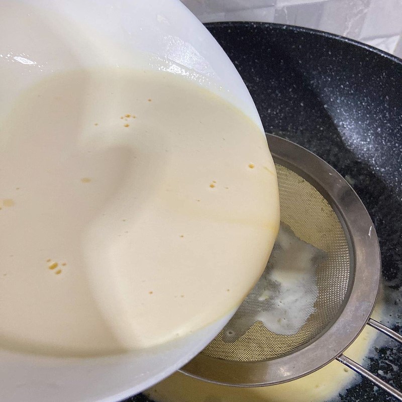 Step 1 Make the filling for Chocolate Milk Egg Bread