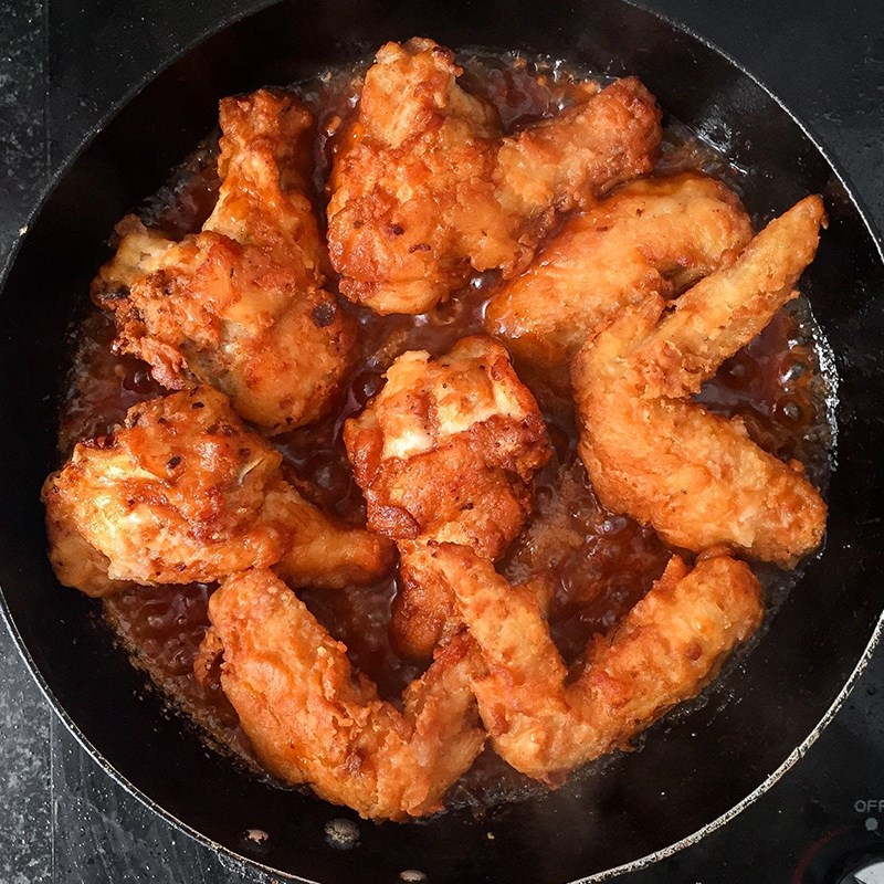 Step 3 Make H&S Sauce Spicy H&S Fried Chicken