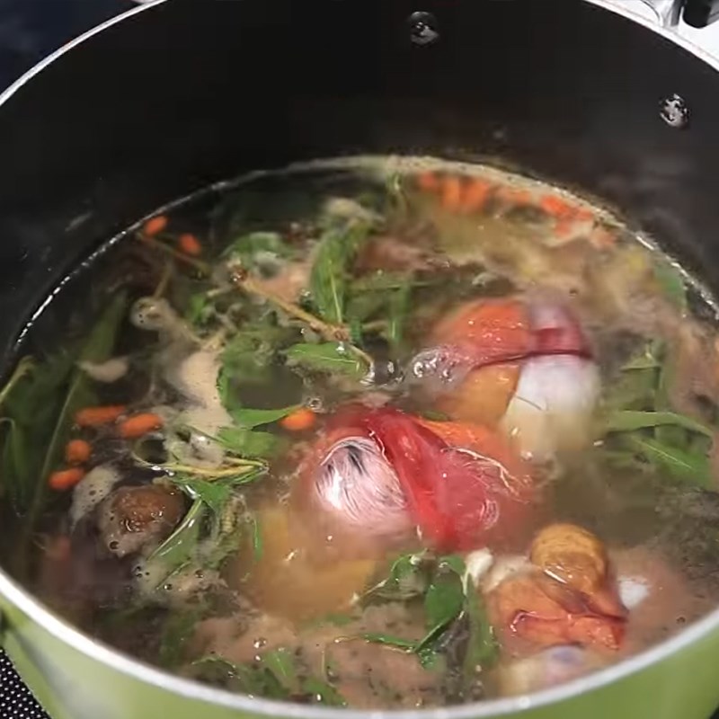 Step 2 Make Steamed Duck Eggs with Vietnamese Balm
