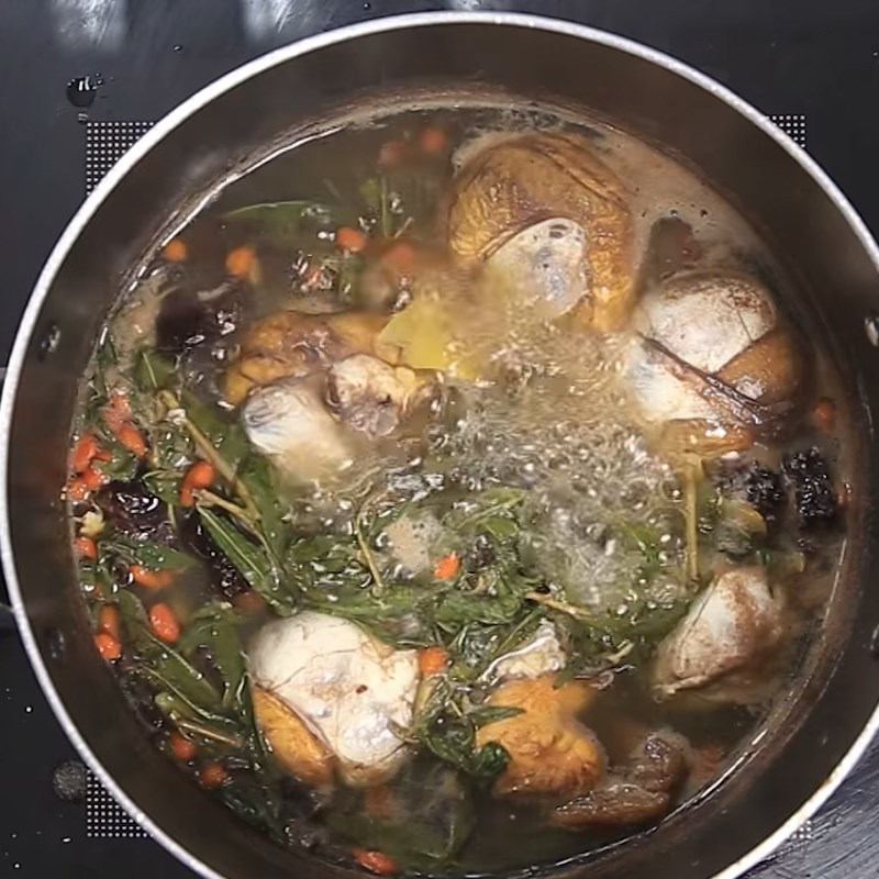 Step 2 Make Steamed Duck Eggs with Vietnamese Balm